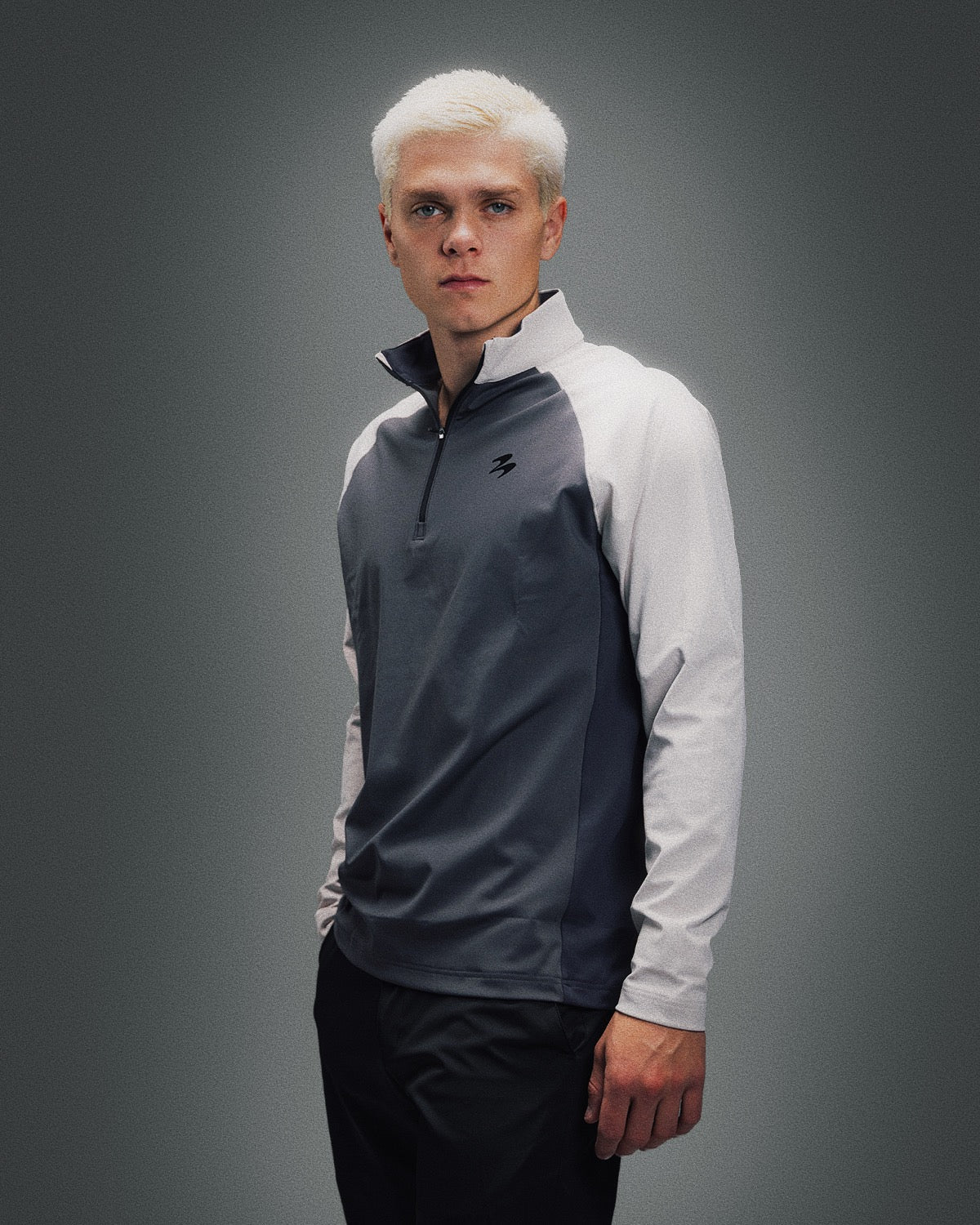 Halfzip 3.0 Three Tone Stone
