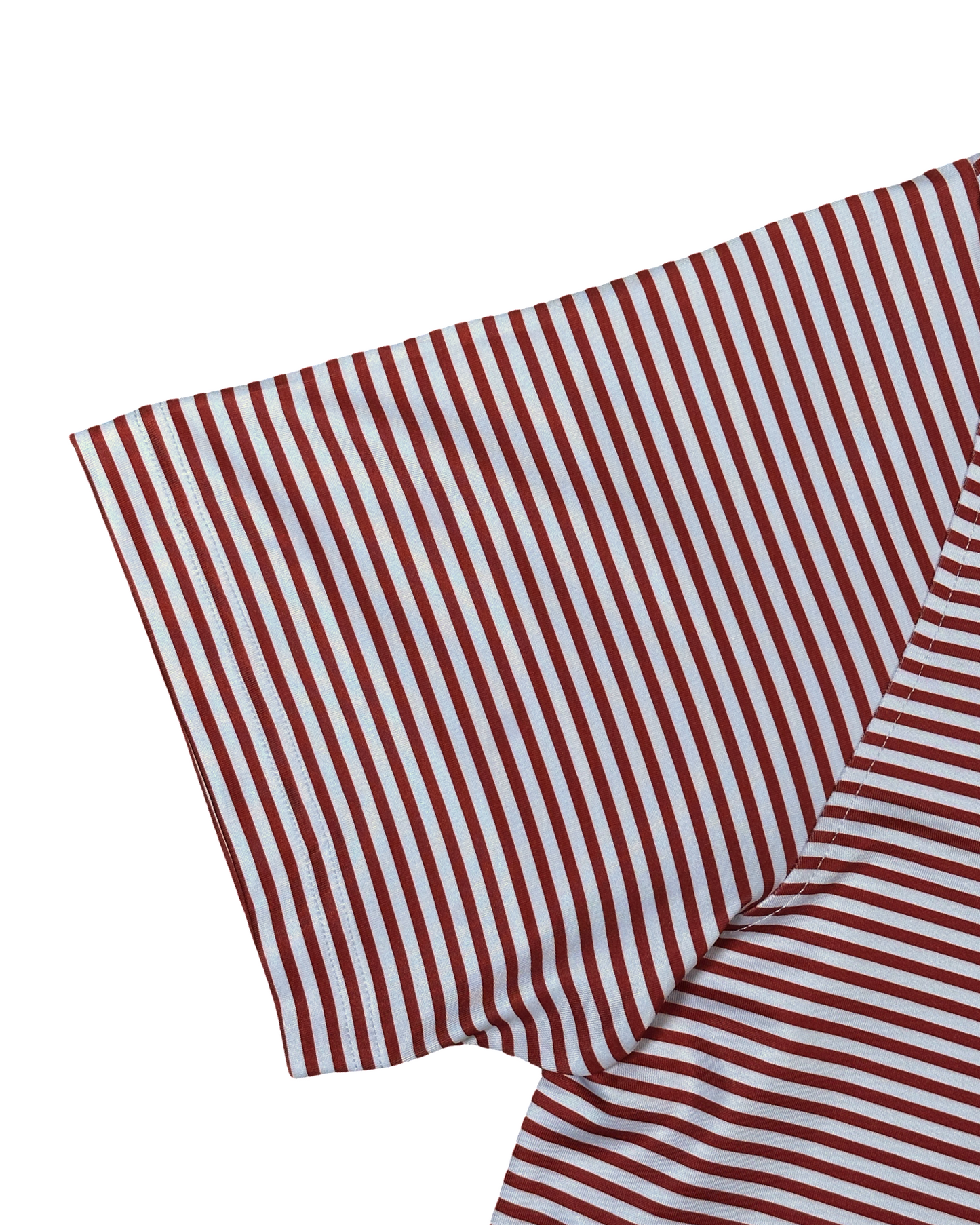 Striped polo Red