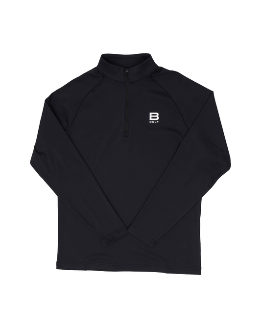 Half Zip Black