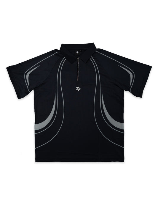 Apex Zip Polo Midnight