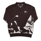 Swingman Knit Quarter Zip Brown