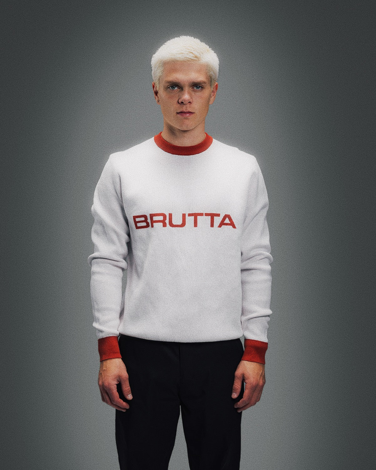 Original Knit Sweater Red