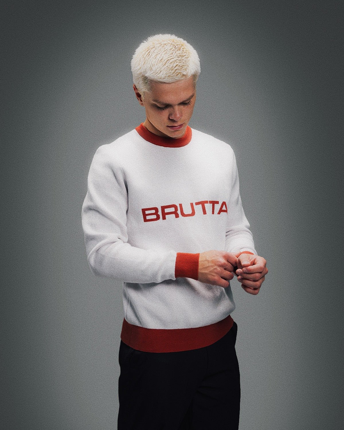 Original Knit Sweater Red