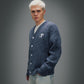 Steel Mohair Cardigan