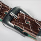 Croc Belt Brown