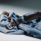 Croc Belt Brown