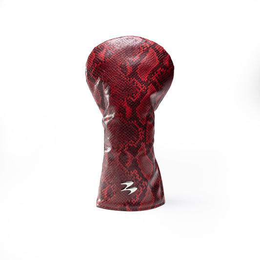 Python Driver Headcover Red