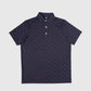 Overprint Polo Black/Red