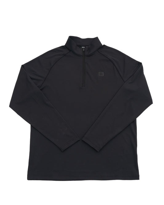 Half Zip Black/Black
