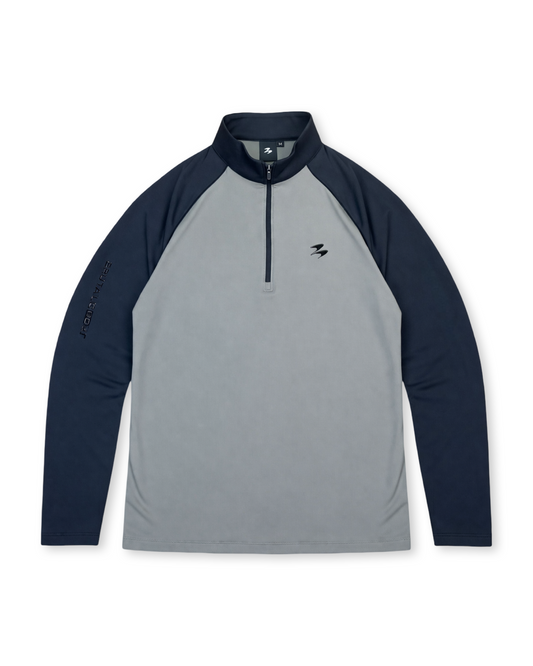 Half Zip 2.0 Two Tone Army Green