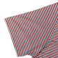 Striped polo Red