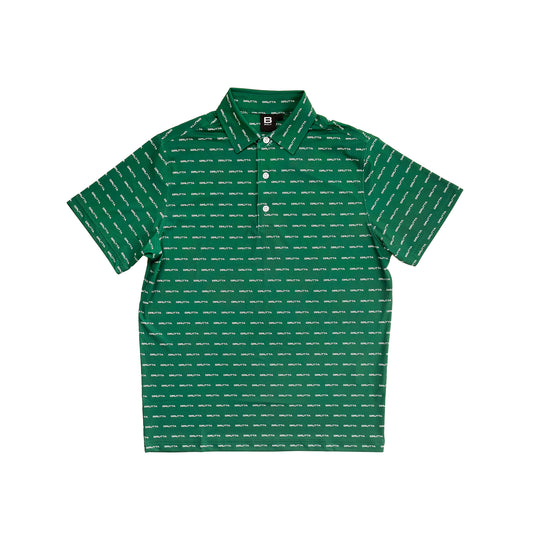 Green Overprint Polo