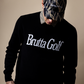 Knitted Logo Sweater Black