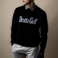 Knitted Logo Sweater Black