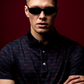 Overprint Polo Black/Red