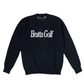 Knitted Logo Sweater Black