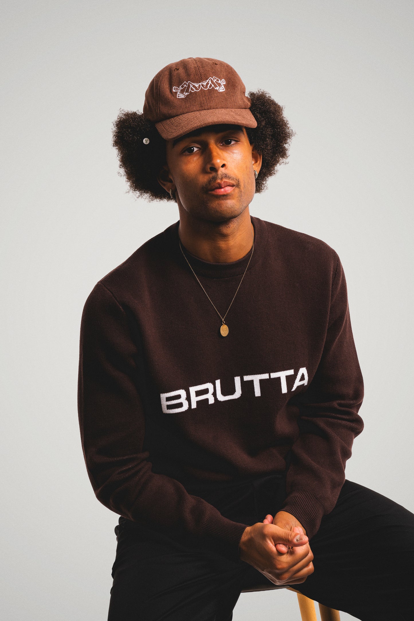 Original Knit Sweater Brown