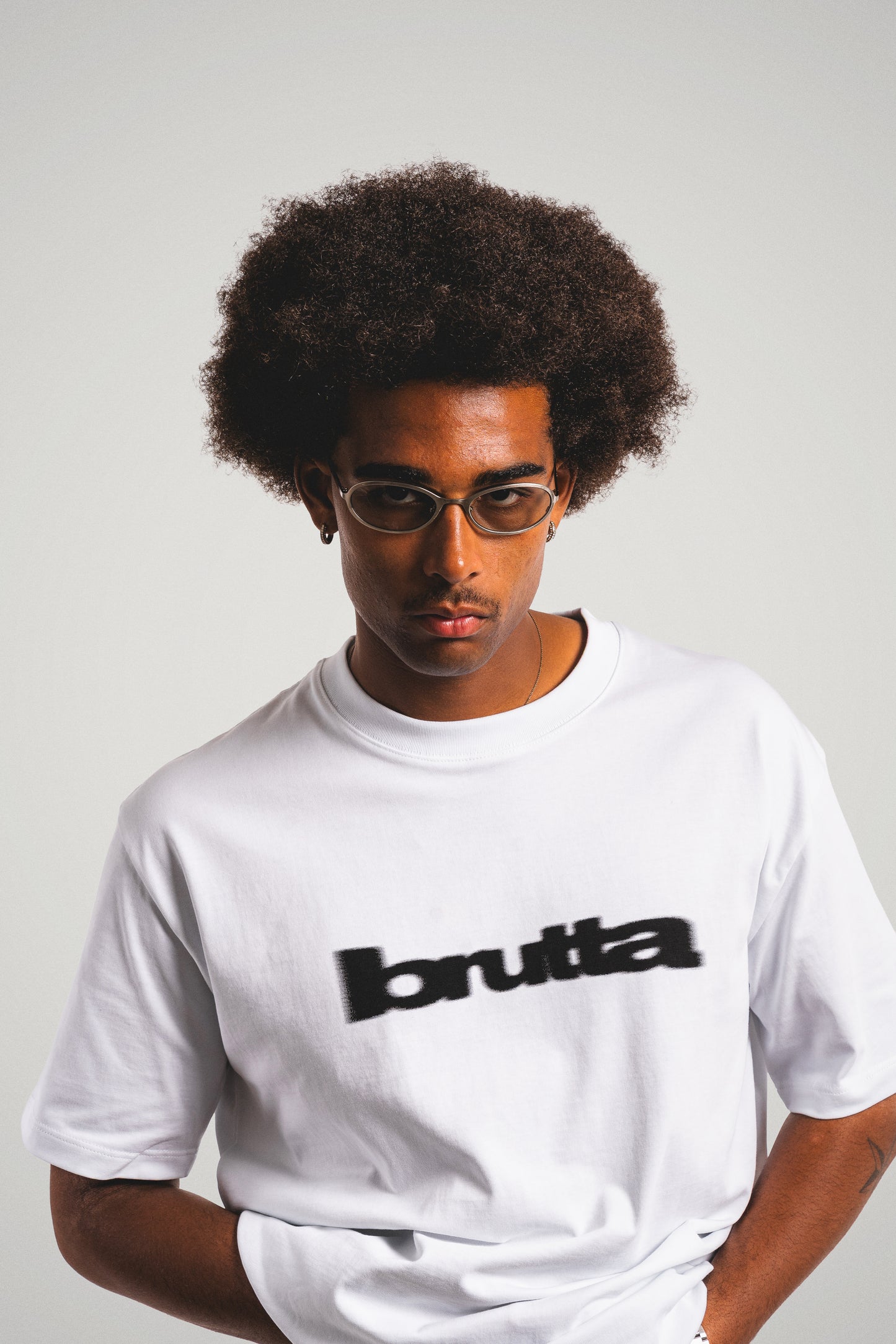 Blurred T-Shirt White
