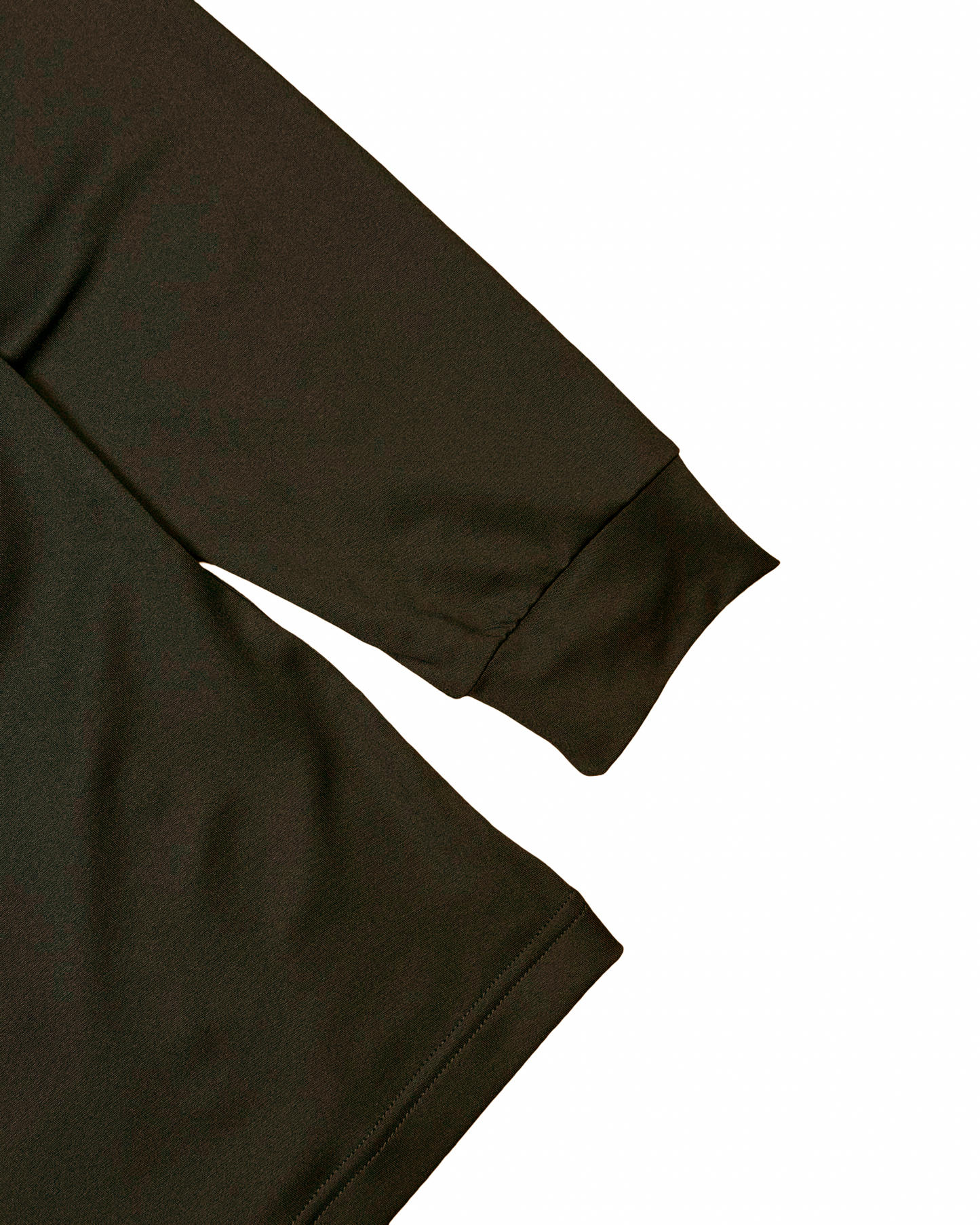 Long Sleeve Polo Chocolate