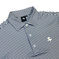 Striped Polo Blue